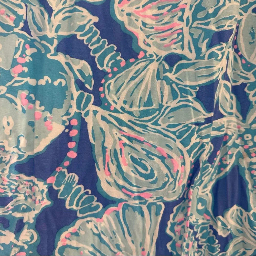 Lilly Pulitzer Mini Essie girls Dress- Blue Haven Pop Up Into The Deep